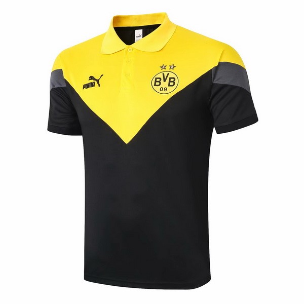 Polo Football Borussia Dortmund 2020-21 Jaune Noir